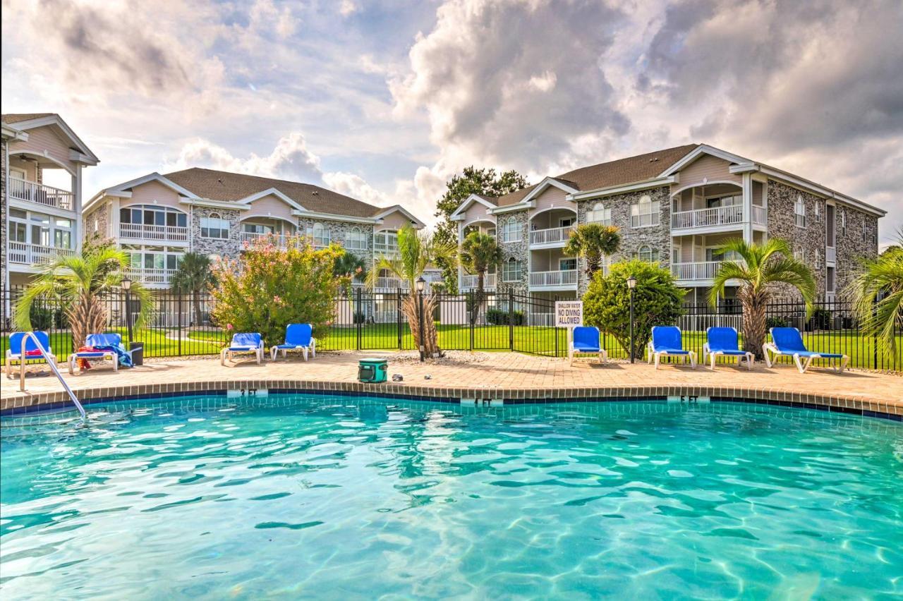 Bright Myrtle Beach Condo On Golf Course With Pool! المظهر الخارجي الصورة